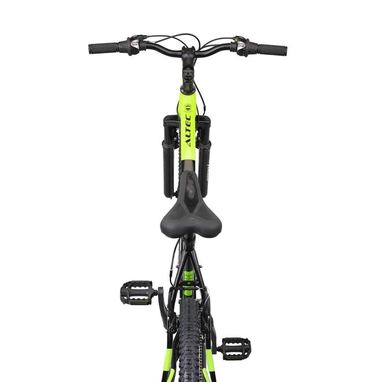 Altec Trend 27.5 Inch Mountainbike - Black / Lime - Jongensfiets - AE-trading