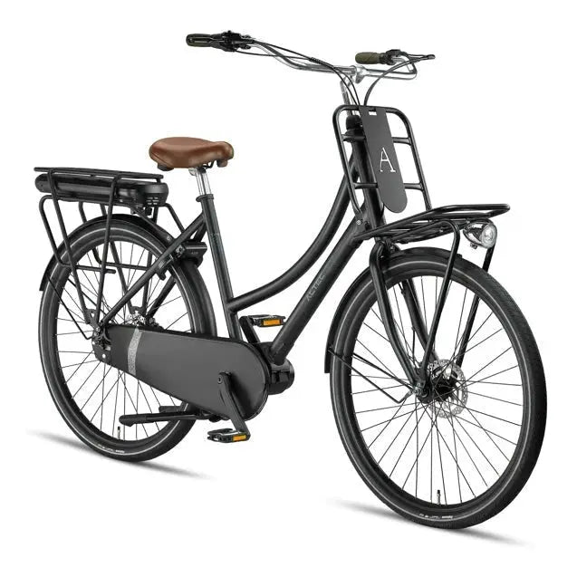 Altec Troja – Mat Zwart – 28 inch - 468Wh – Nexus 7 – Middenmotor – Elektrische Transportfiets - AE-trading