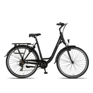 Altec Verona 28 Inch - 56cm - Mat Zwart - Damesfiets - AE-trading