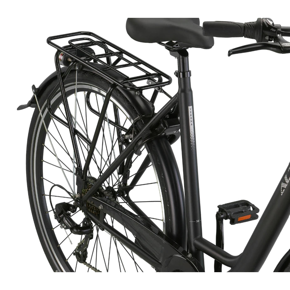 Altec Verona 28 Inch - 56cm - Mat Zwart - Damesfiets - AE-trading