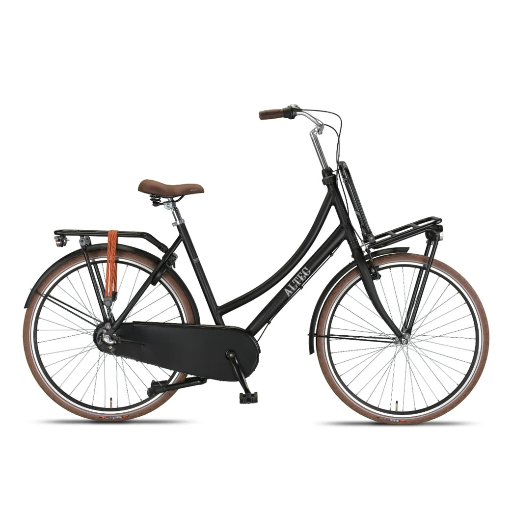 Altec Vintage 28 inch - 50cm - Mat Zwart - Damesfiets - AE-trading