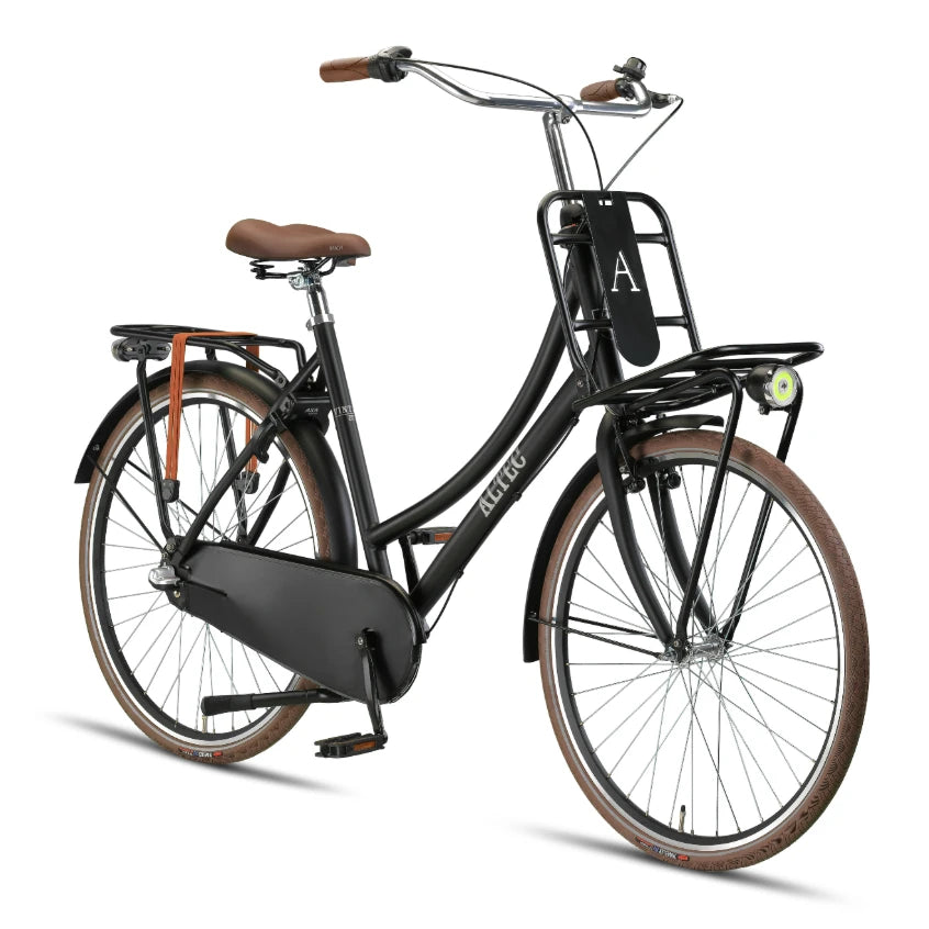 Altec Vintage 28 inch - 50cm - Mat Zwart - Damesfiets - AE-trading