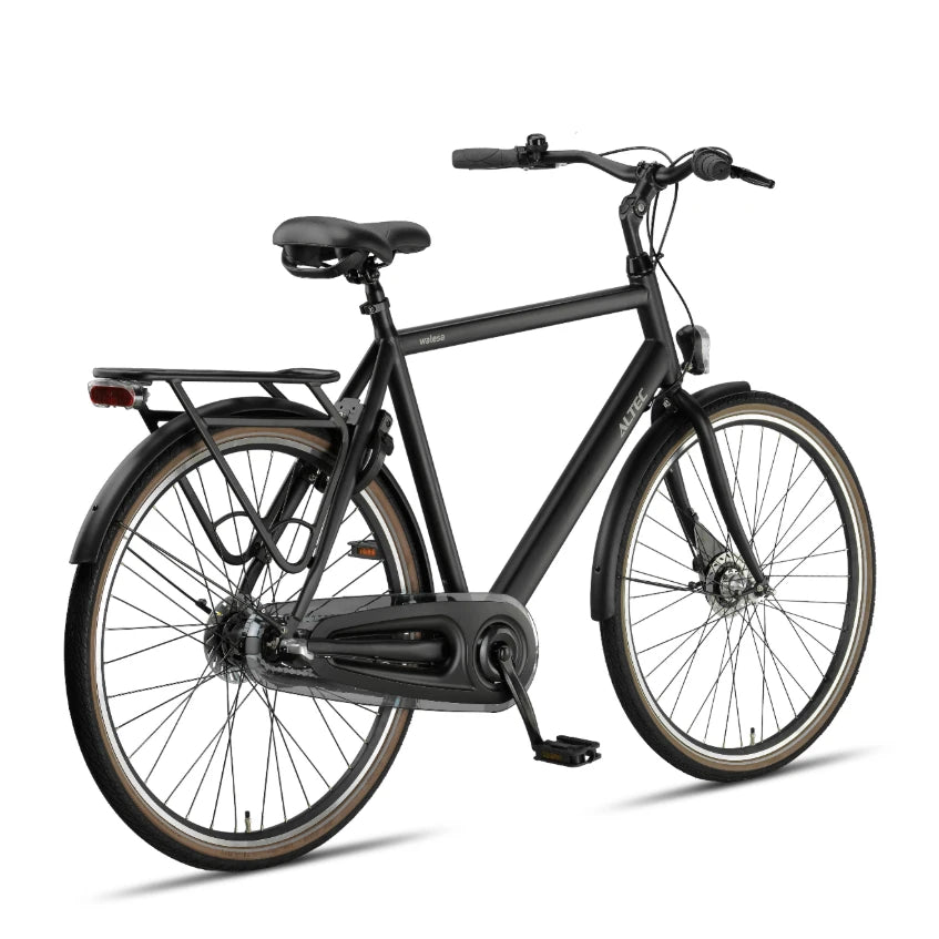 Altec Walesa N-3 - 61cm - Mat Zwart - Herenfiets - AE-trading