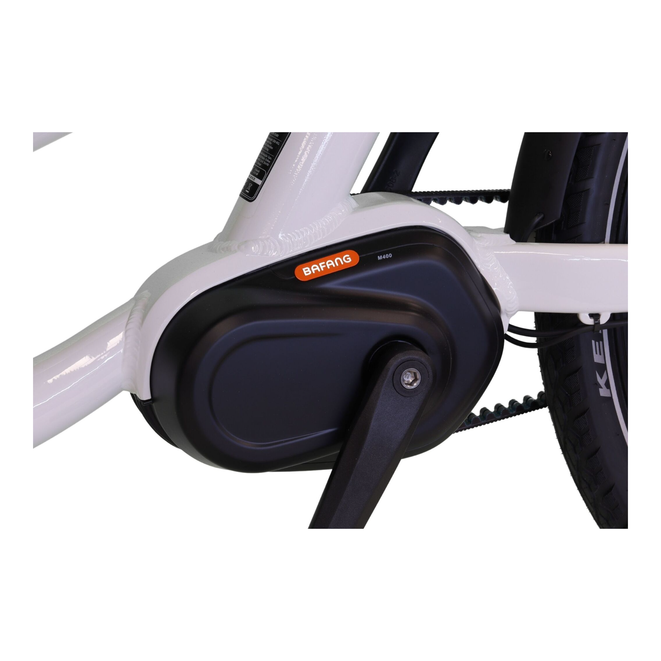 Altec Xcient - Elektrische Bakfiets - Glans Wit - 26 inch - 55 cm - Accu 540Wh 17.5Ah - 250W 80Nm Bafang Middenmotor - Belt Drive - Hydraulische Remmen