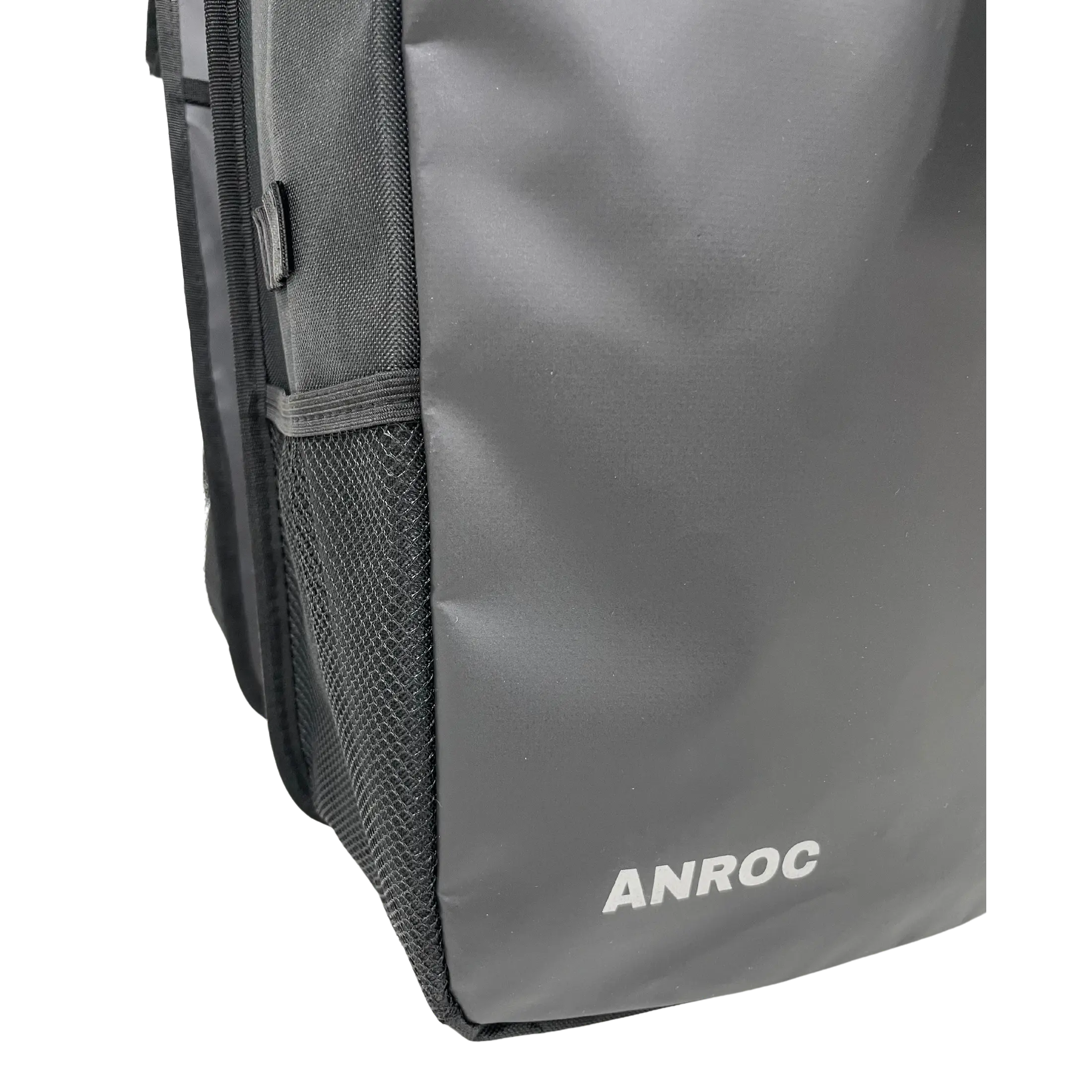 Anroc Dubbele Fietstas met Roltop Sluiting - 46 Liter - Waterbestendig - Zwart - AE-trading