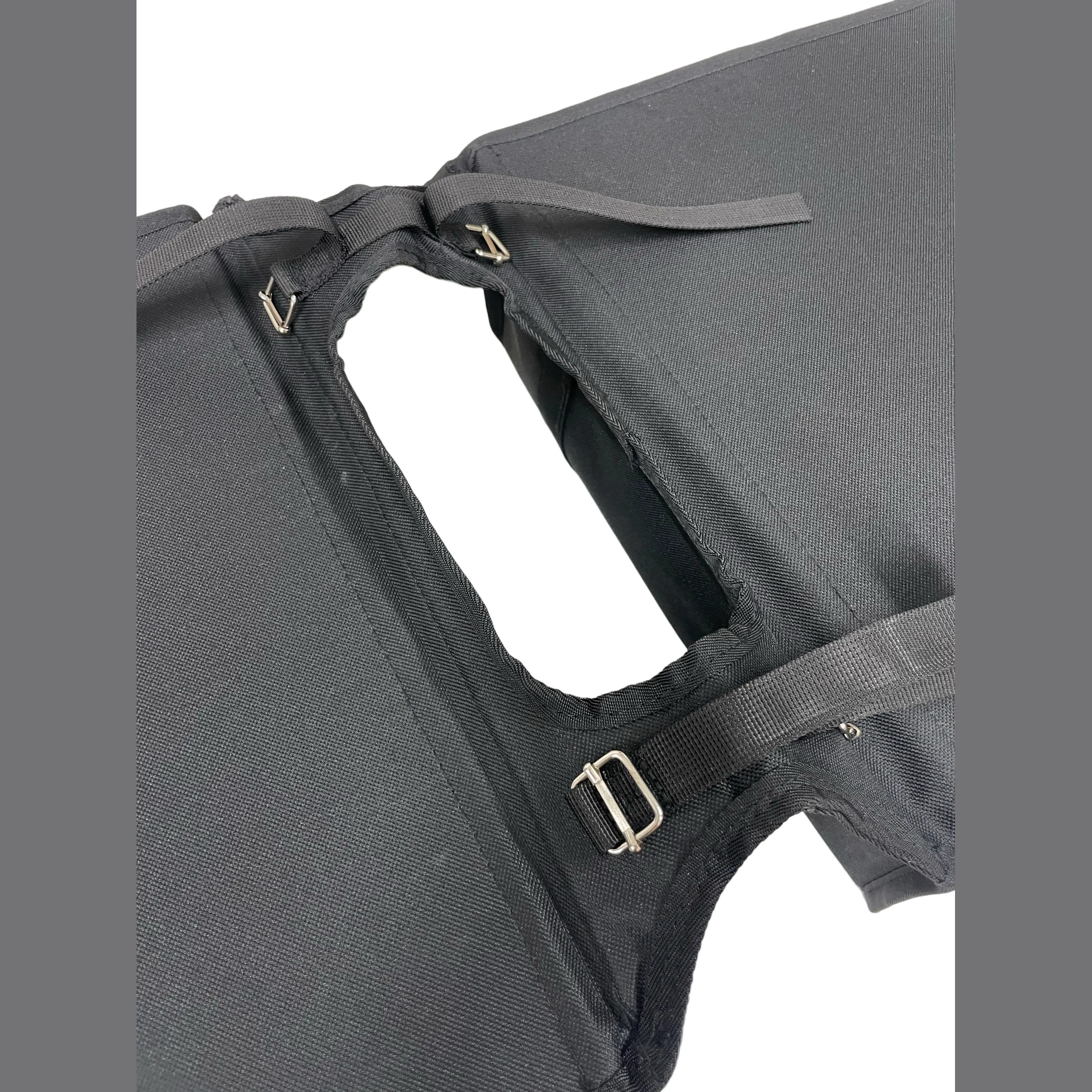 Anroc Dubbele fietstas 46L zwart - Waterdicht en Reflecterend - AE-trading