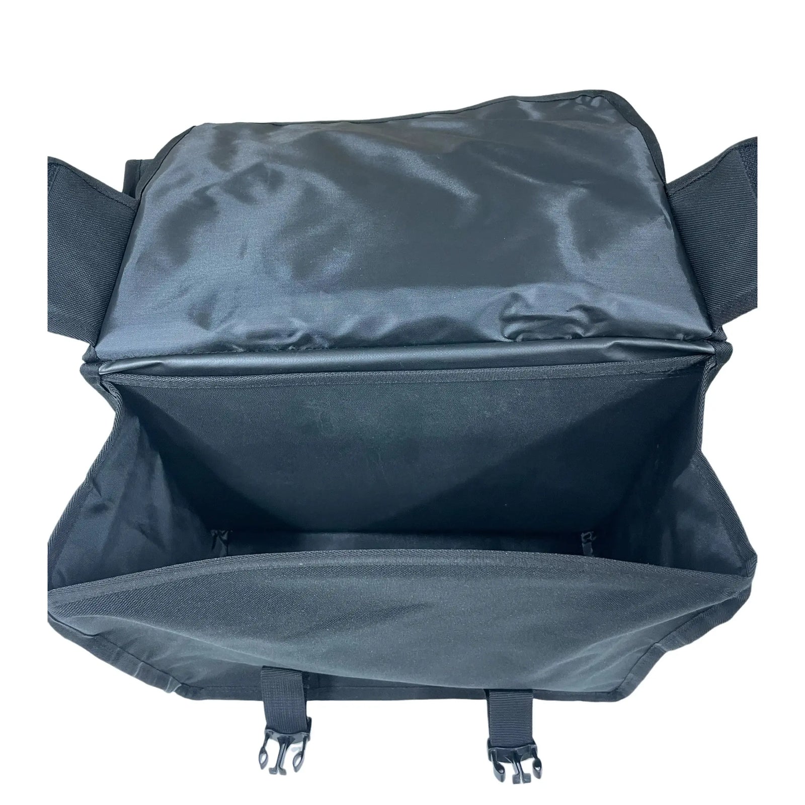 Anroc dubbele fietstas 46L — waterdicht & reflecterend, zwart - AE-trading
