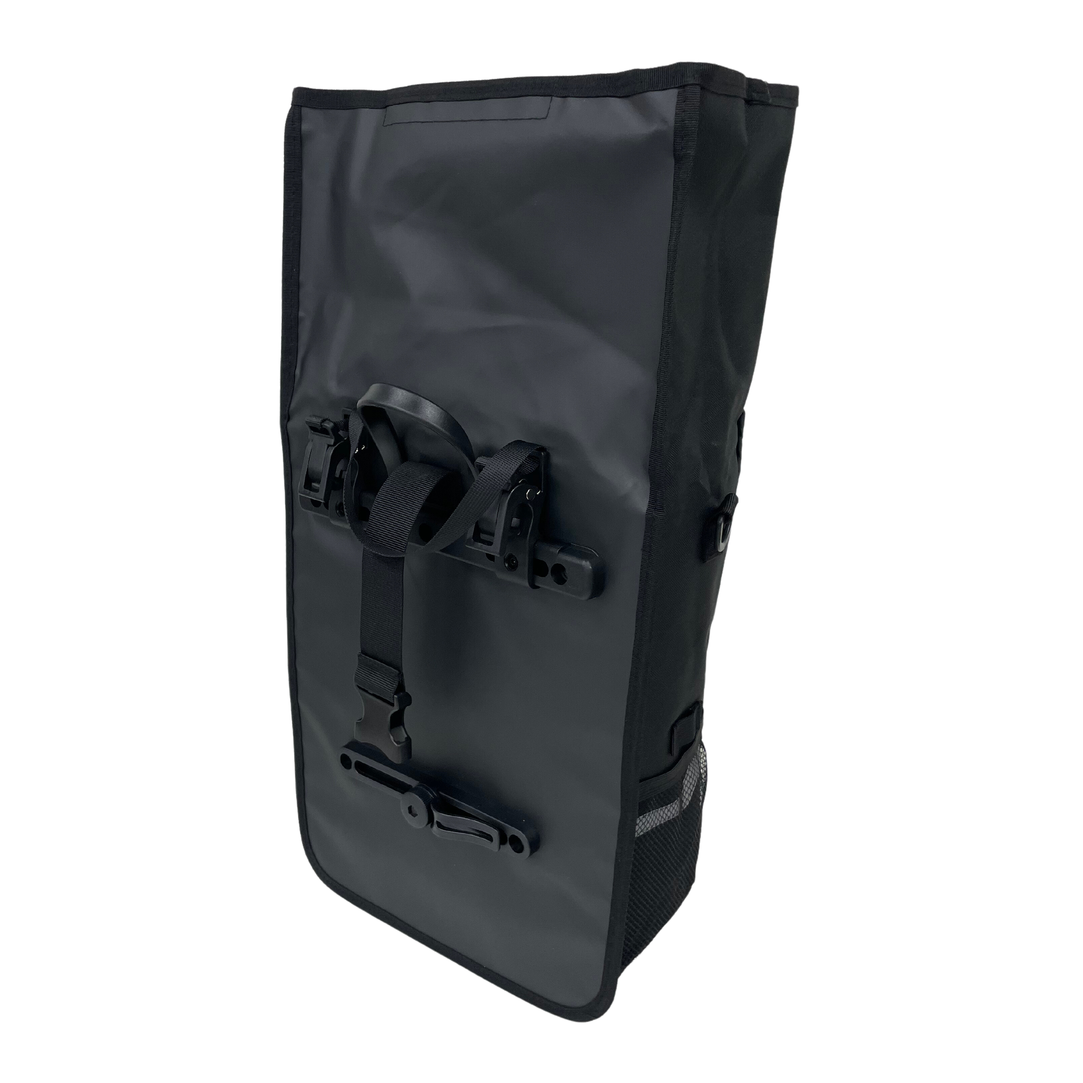 Anroc Enkele Fietstas met Schoudertas Functie - 23 Liter - Waterbestendig - Zwart - AE-trading