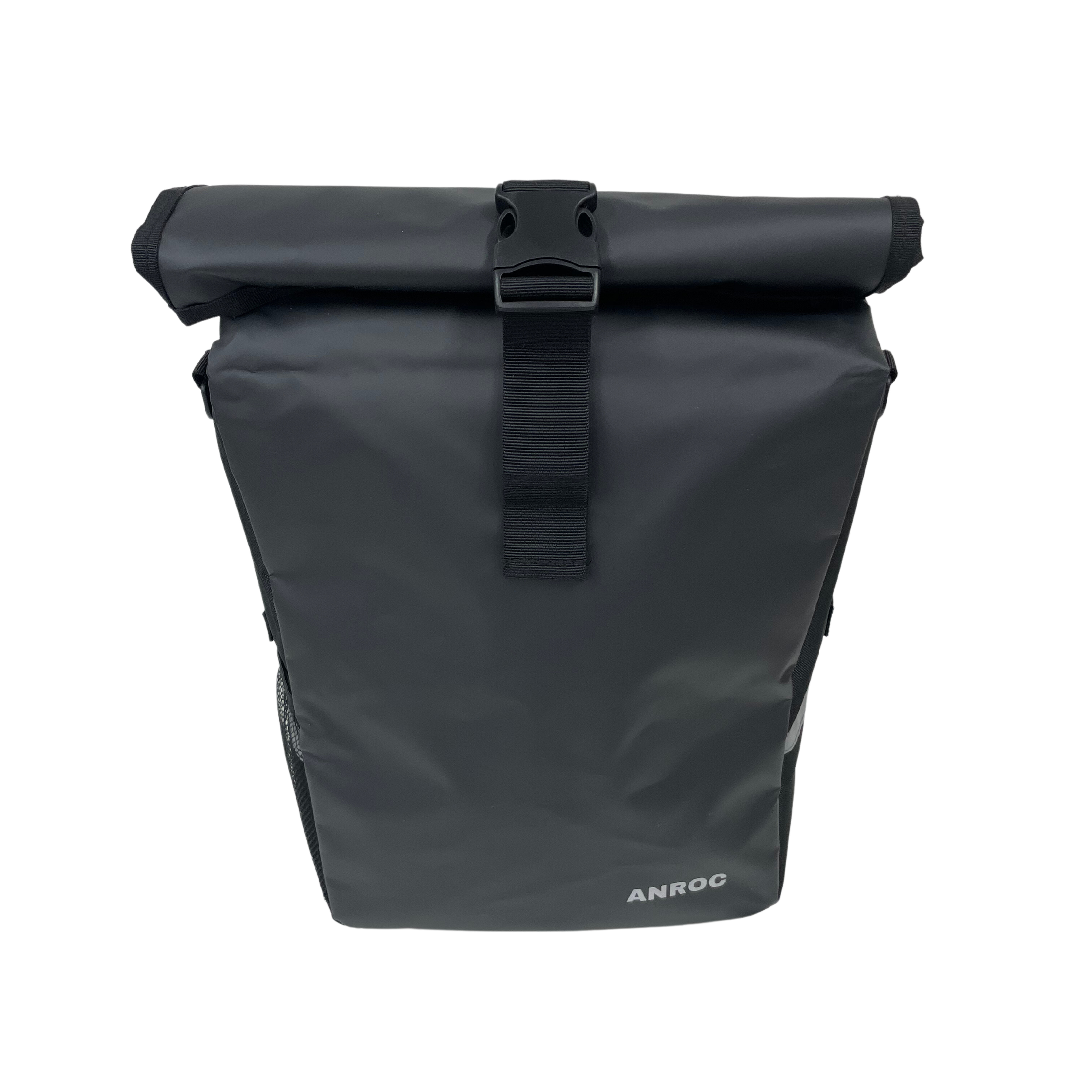 Anroc Enkele Fietstas met Schoudertas Functie - 23 Liter - Waterbestendig - Zwart - AE-trading