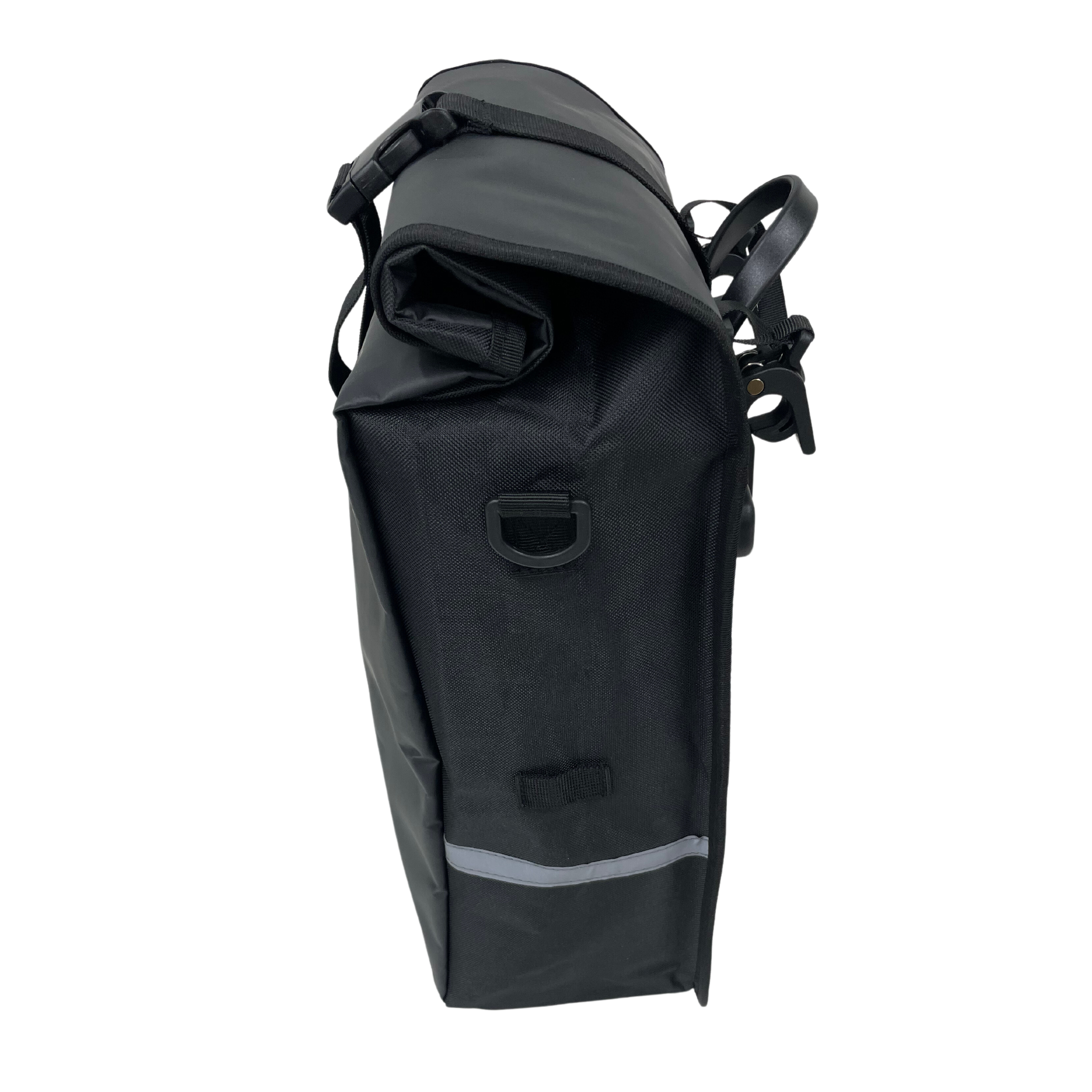 Anroc Enkele Fietstas met Schoudertas Functie - 23 Liter - Waterbestendig - Zwart - AE-trading