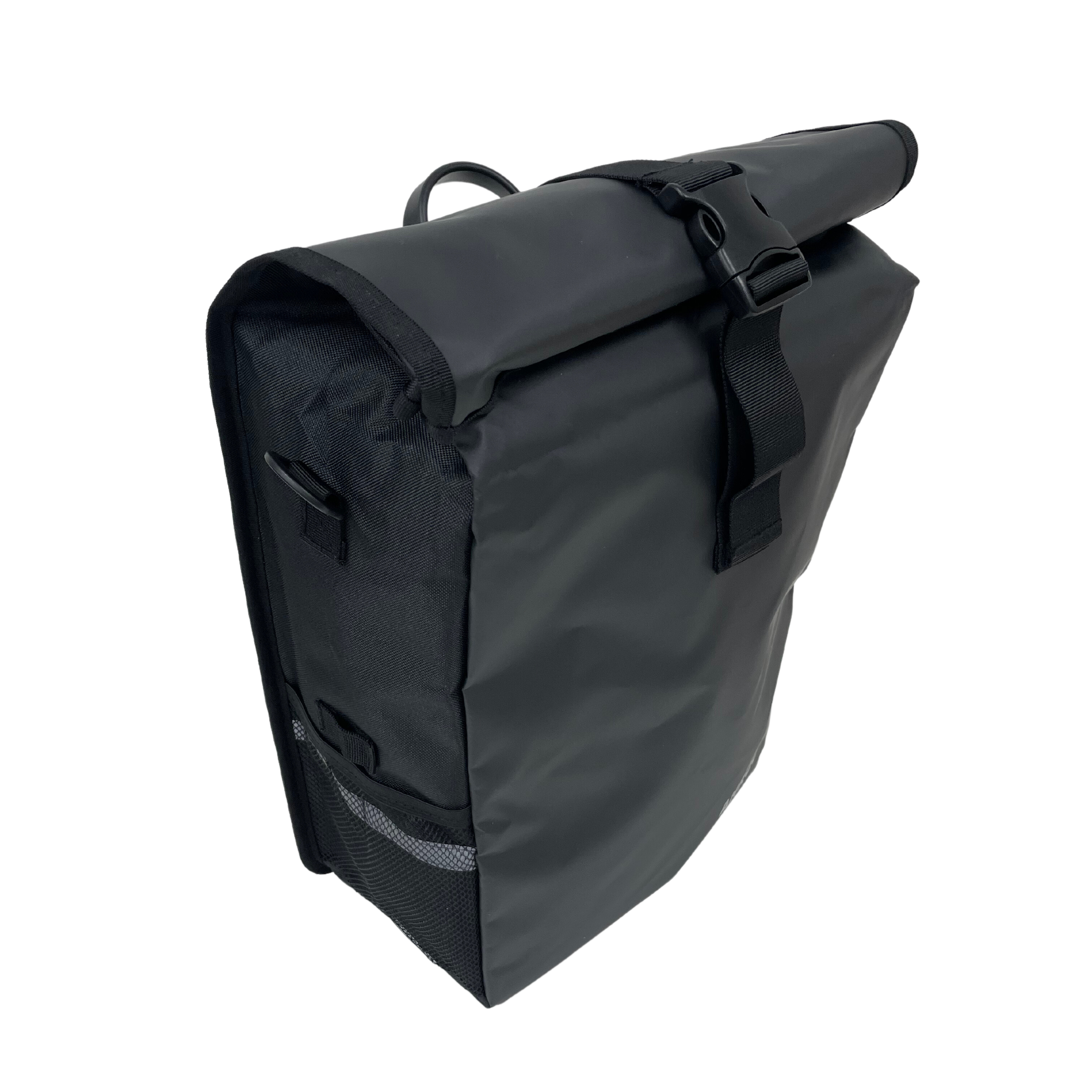 Anroc Enkele Fietstas met Schoudertas Functie - 23 Liter - Waterbestendig - Zwart - AE-trading