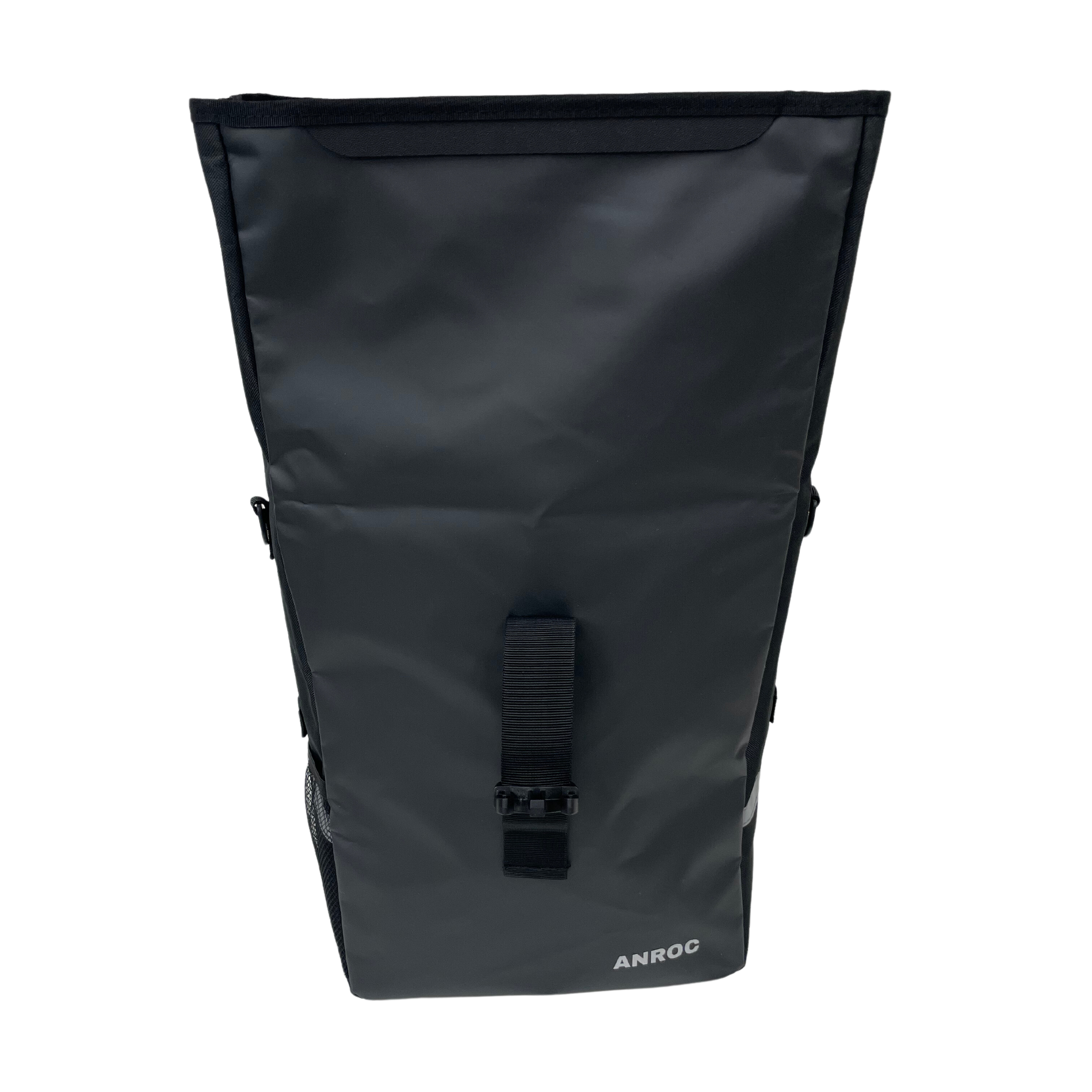 Anroc Enkele Fietstas met Schoudertas Functie - 23 Liter - Waterbestendig - Zwart - AE-trading