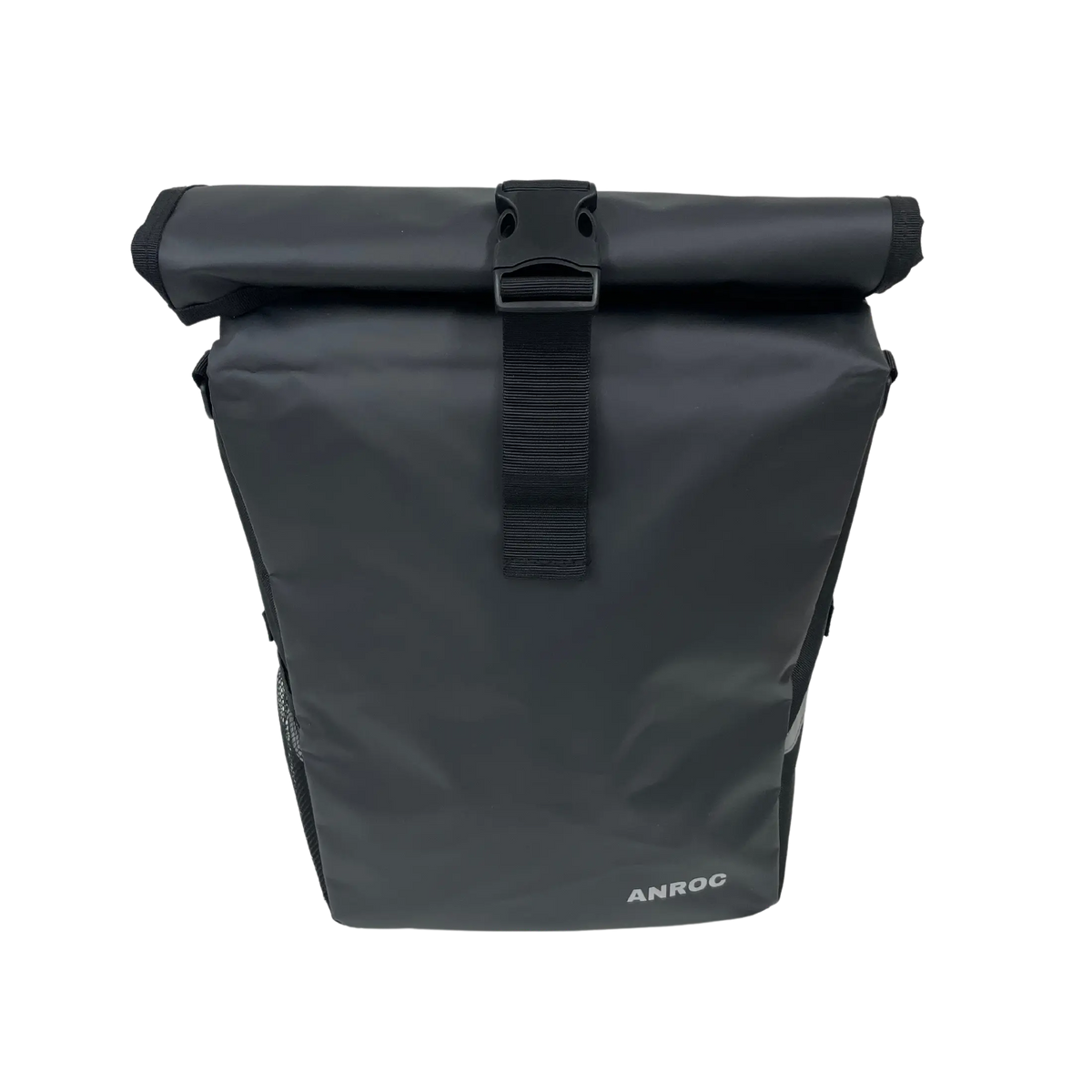 Anroc Enkele Fietstas met Schoudertas Functie - 23 Liter - Waterbestendig - Zwart - AE-trading