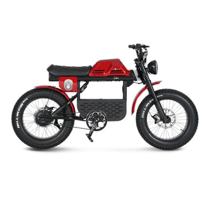 Ape Ryder Gibbon - Fatbike - Rood - 20x4.5 inch - Accu 960Wh 48V, 20Ah - 250W Achterwielmotor - Hydraulische Remmen