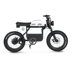 Ape Ryder Gibbon - Fatbike - Wit - 20x4.5 inch - Accu 960Wh 48V, 20Ah - 250W Achterwielmotor - Hydraulische Remmen