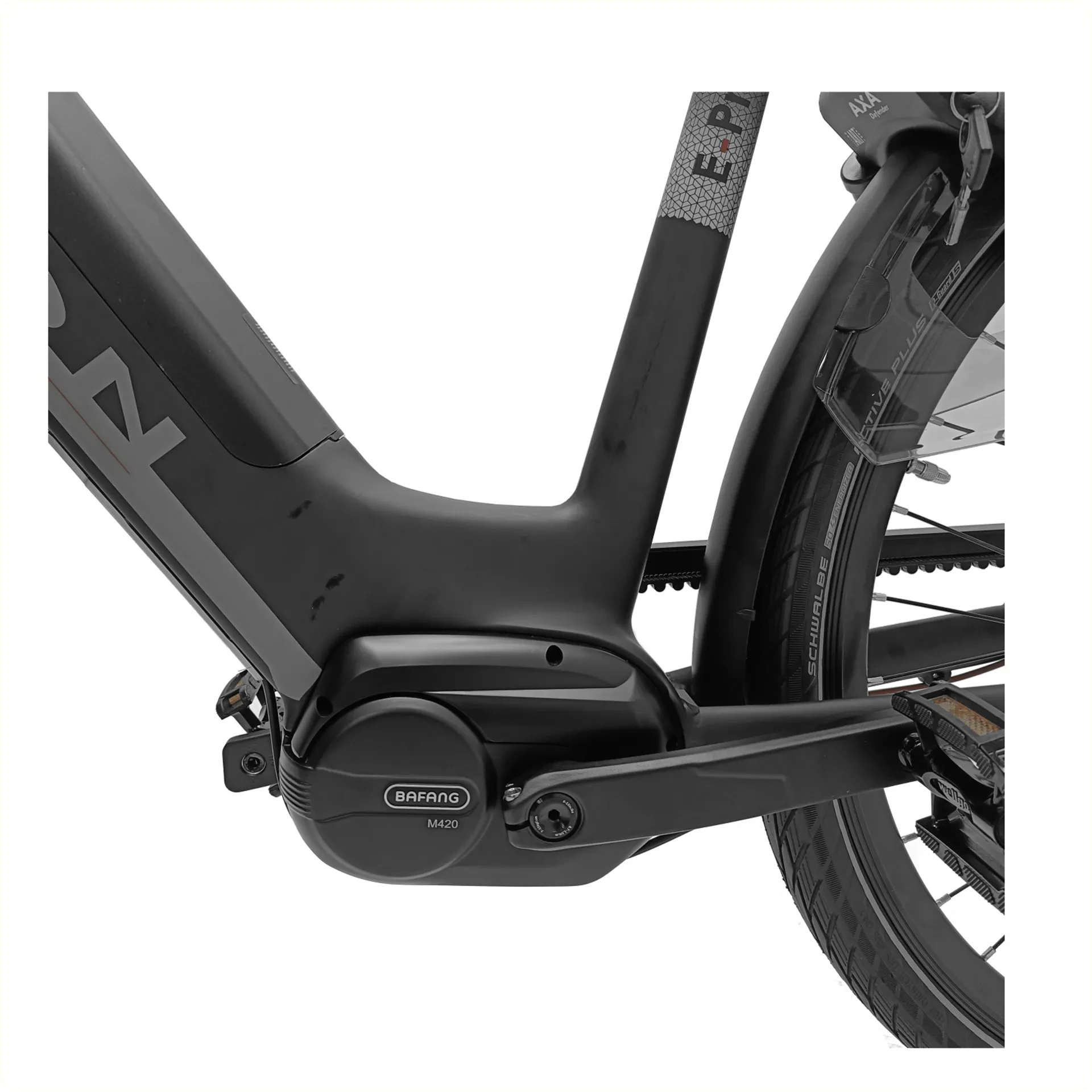 Avalon E-Pro - Mat Zwart - 58cm - 540Wh - AE-trading