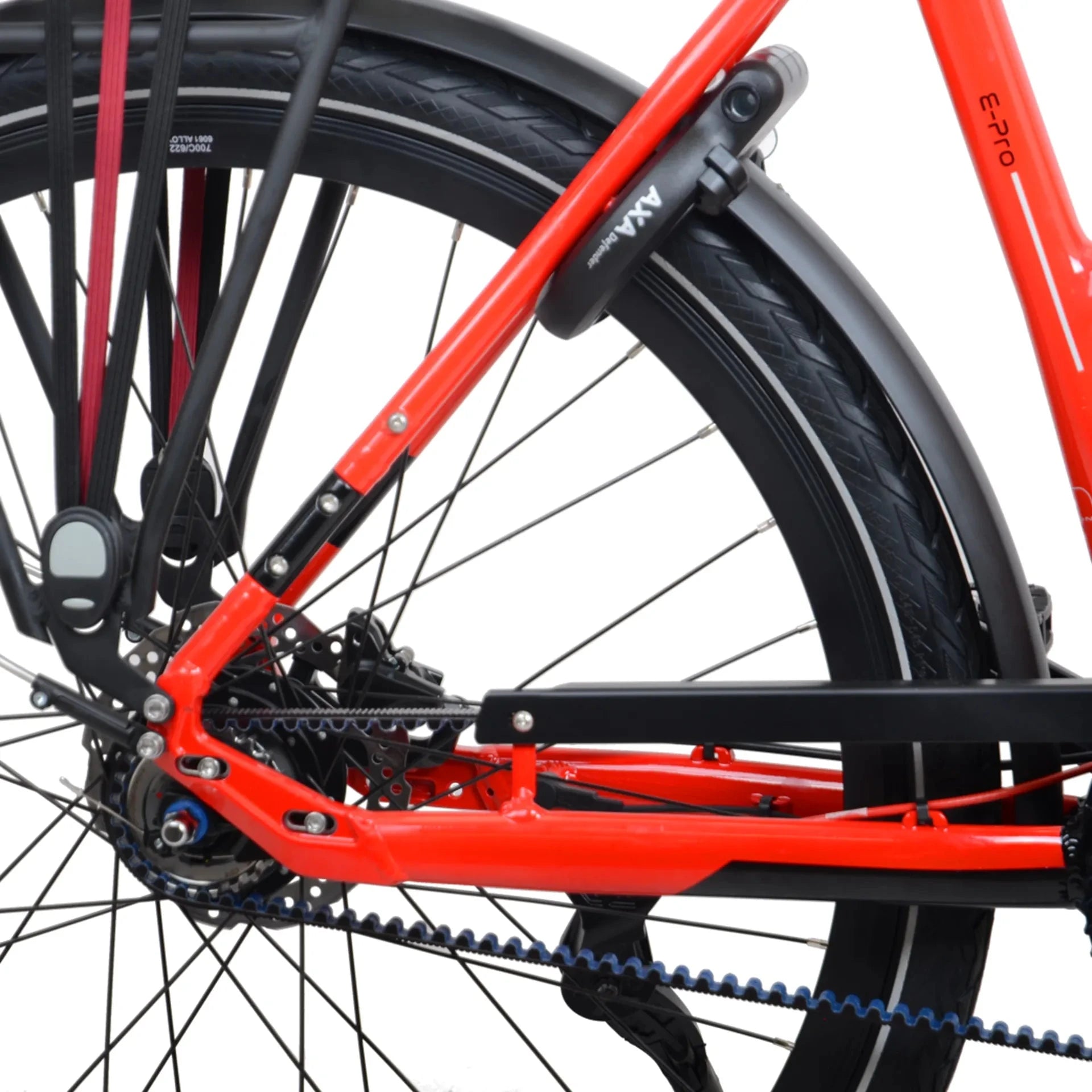 Avalon E-Pro Sport - Rood/Zwart - 49cm - 20Ah Accu - AE-trading