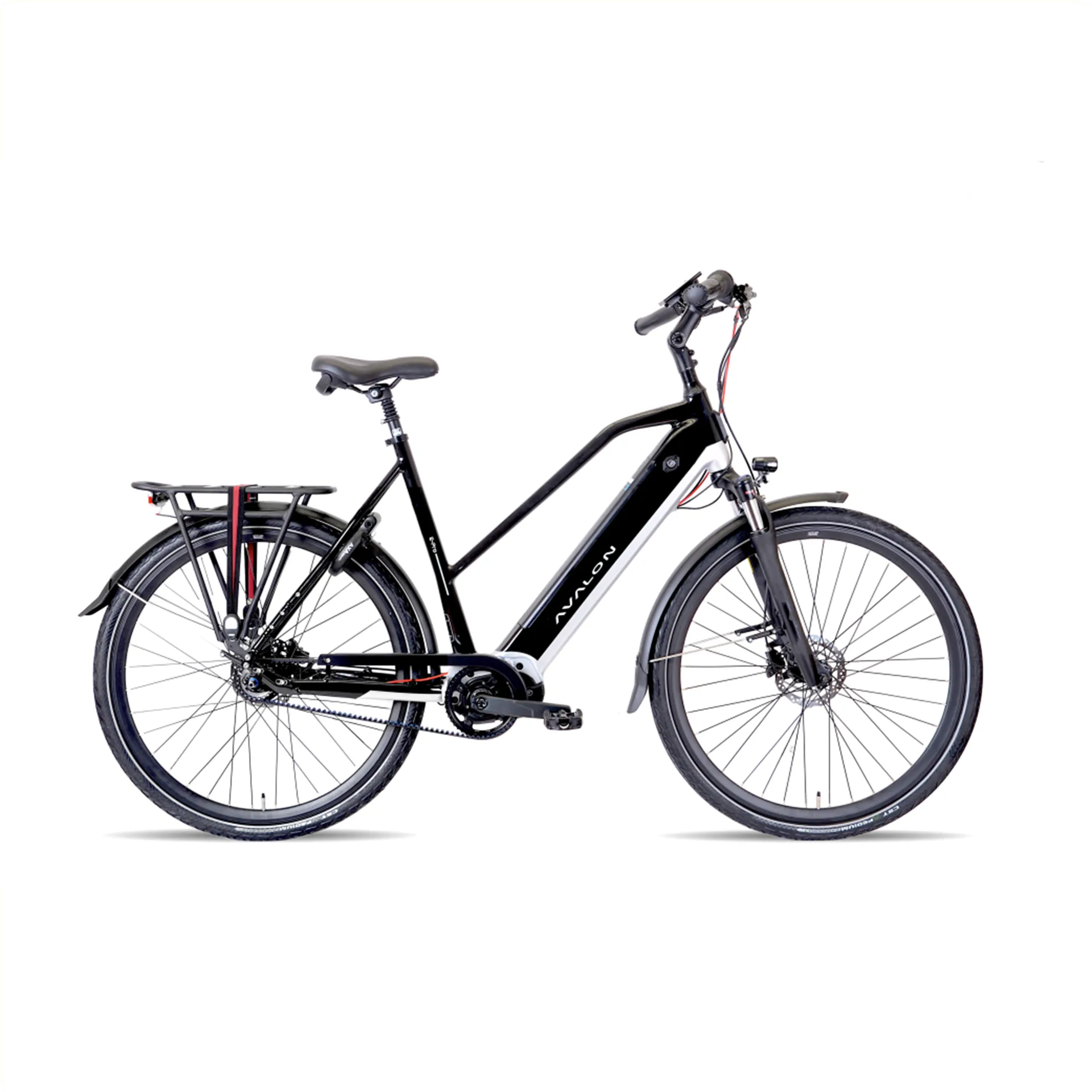 Avalon E-Pro Sport - Zwart - 49cm - 20Ah Accu - AE-trading