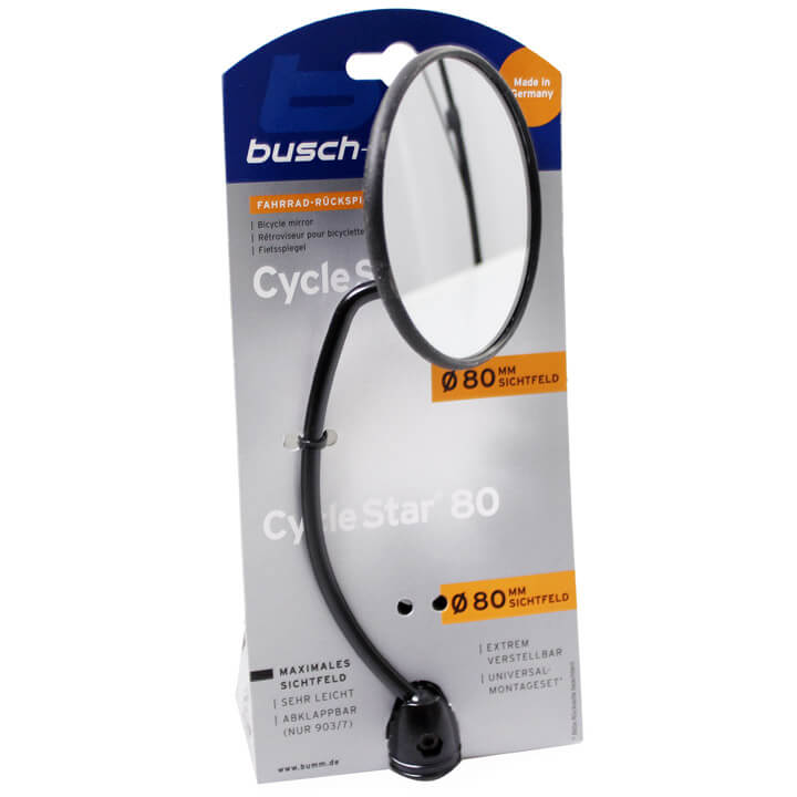 Busch + Müller spiegel Cycle-Star 80mm - AE-trading
