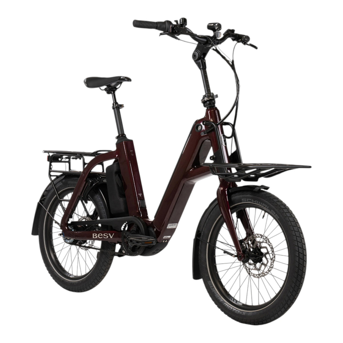 BESV CPT 1.2 Elektrische fiets – Bordeaux - One Size - AE-trading
