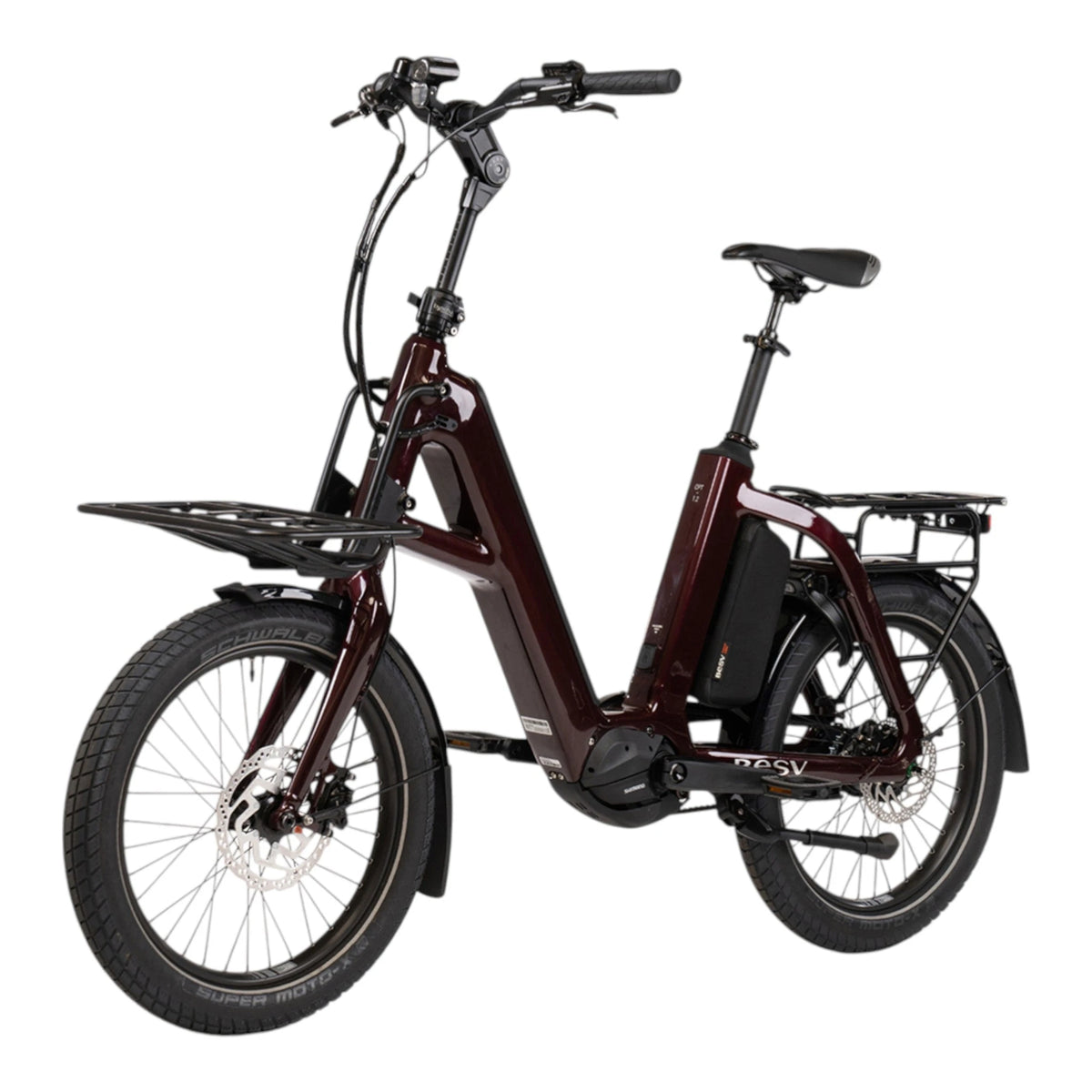 BESV CPT 1.2 Elektrische fiets – Bordeaux - One Size - AE-trading