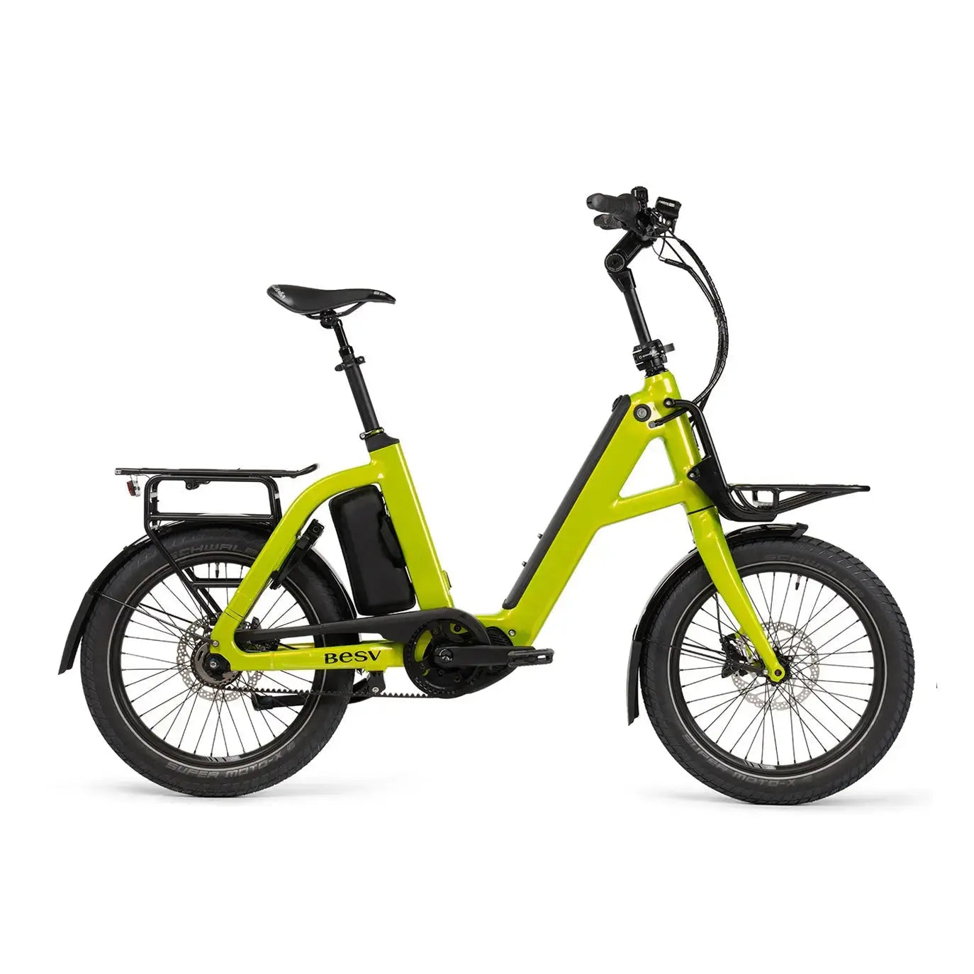BESV CPT 1.0 Elektrische fiets – Lime Green Gloss – One Size - AE-trading