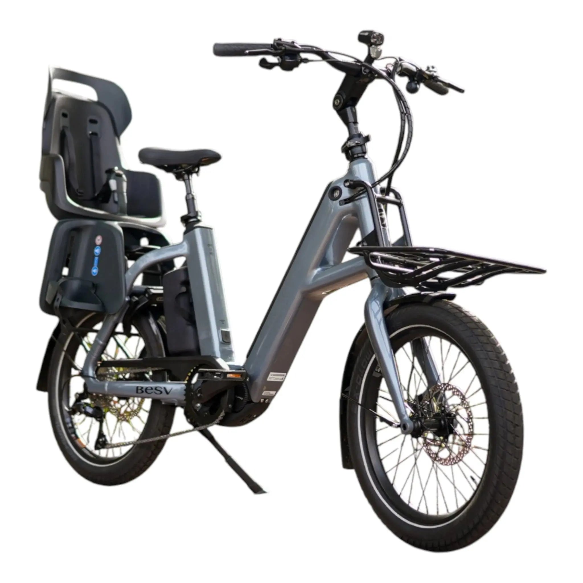 BESV CPT 1.1 HD Elektrische fiets - Mid Grey Gloss - One Size - AE-trading