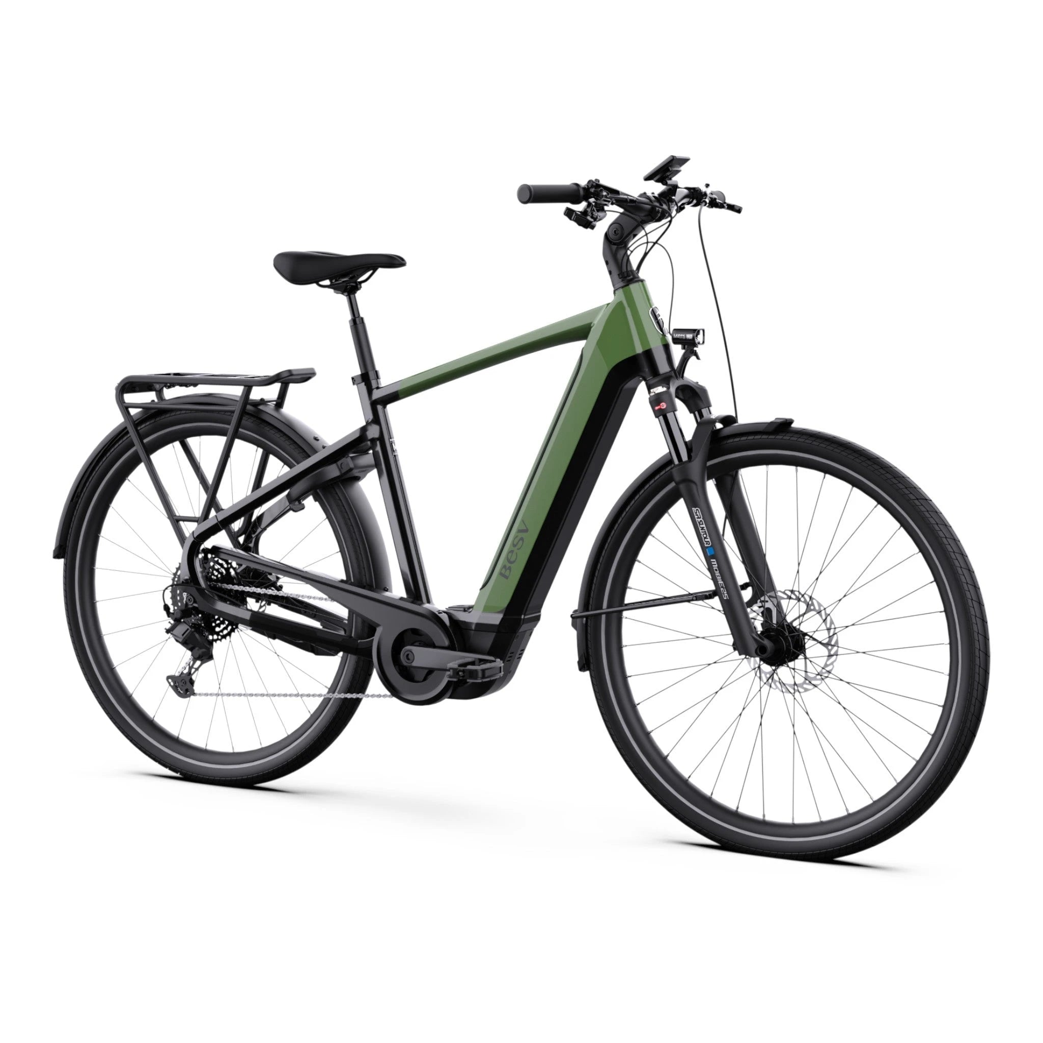 BESV TR-B 1.0 E-SYSTEM Elektrische fiets – Fall Green - Maat L (56 cm) - AE-trading