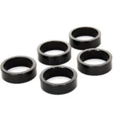 zak Spacer 1 1/8 10mm alu zwart - AE-trading