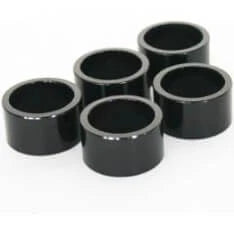 zak Spacer 1 1/8 20mm alu zwart - AE-trading