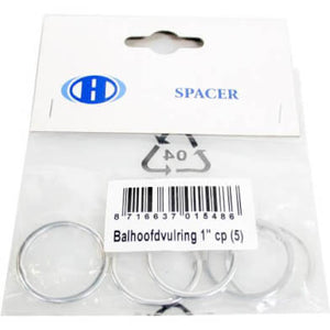 balhoofd opvulring 1 inch chroom (5) - AE-trading