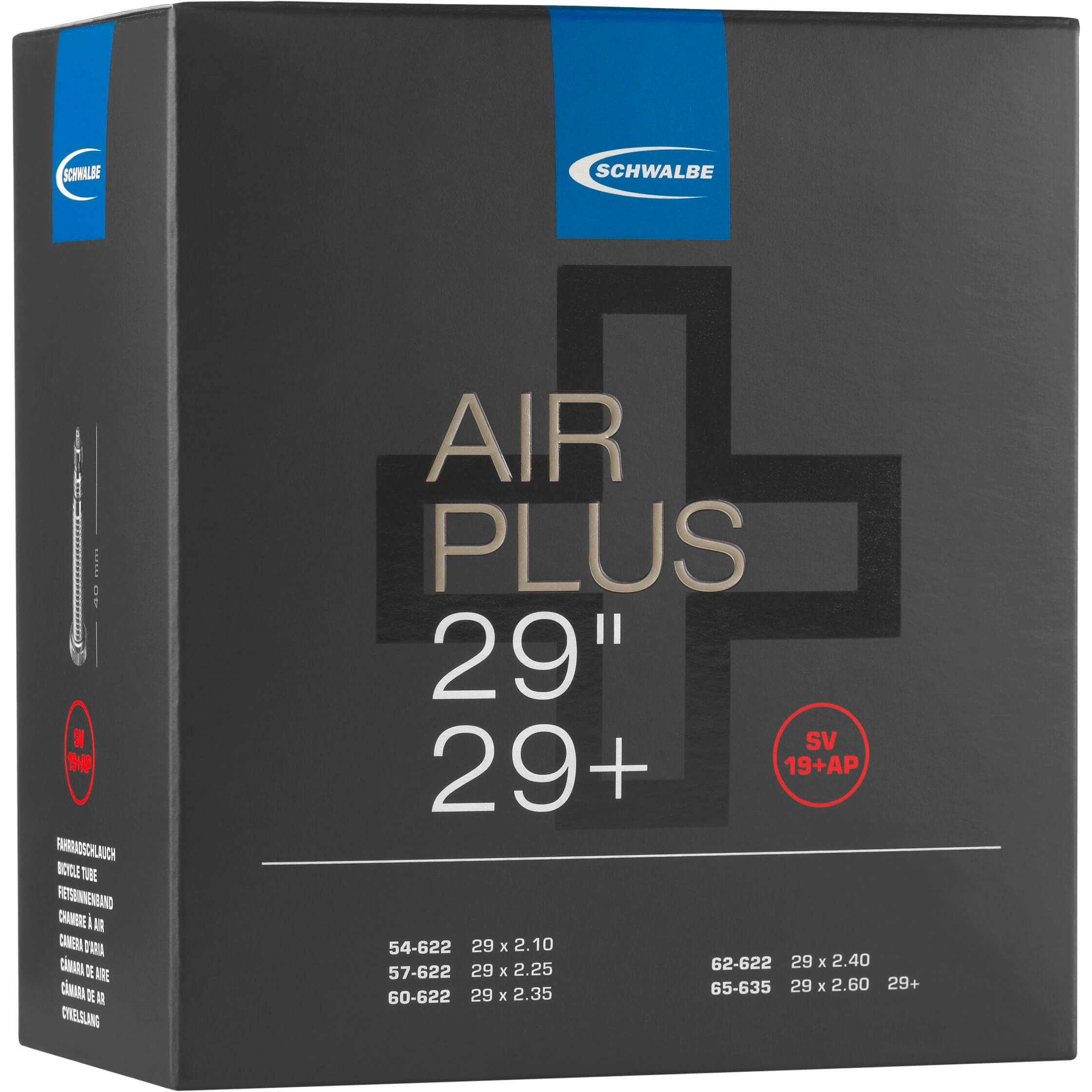 Schwalbe bnb SV19AP Air Plus 29 x 2.10 - 2.60 fv 40mm - AE-trading
