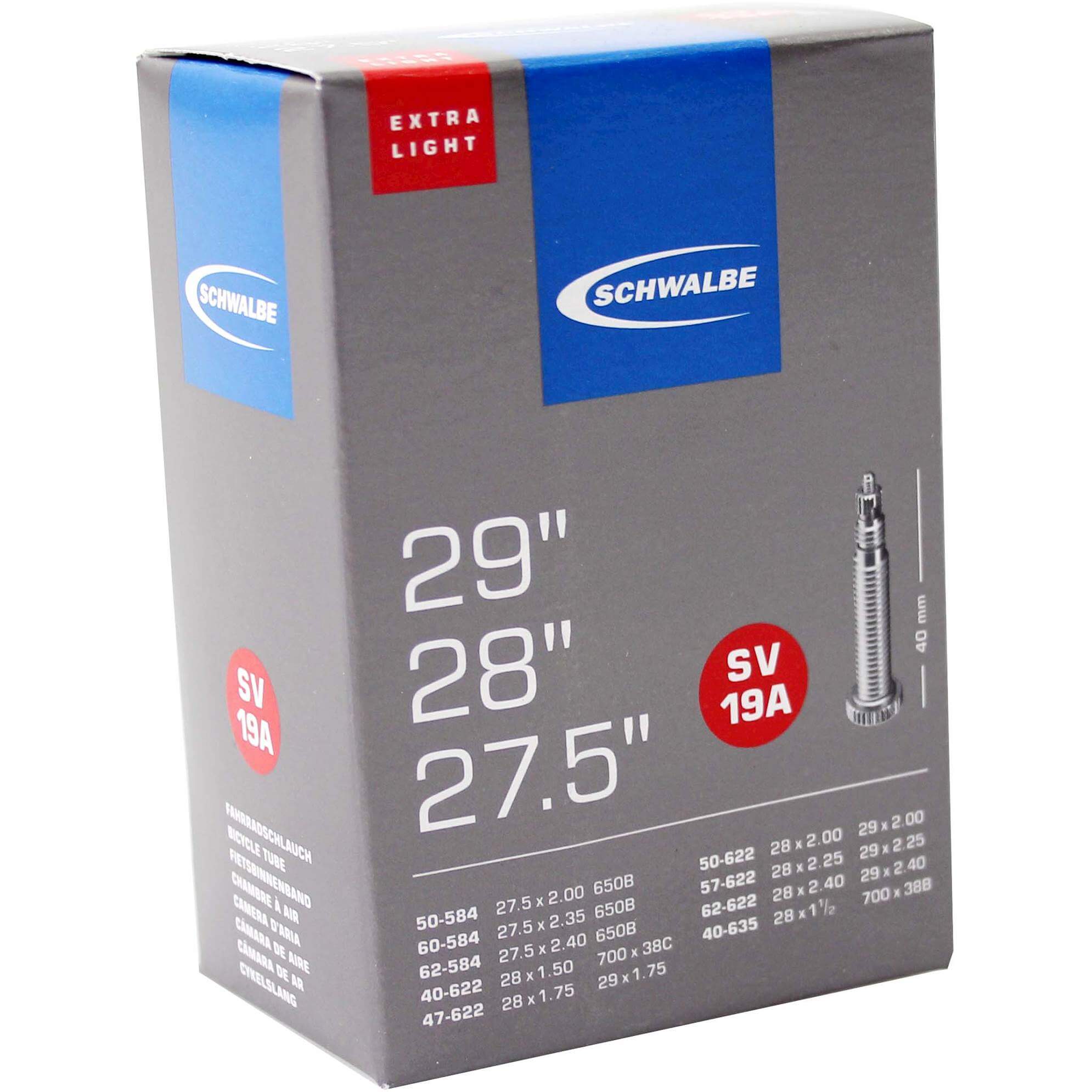 Schwalbe bnb SV19A X Light 27.5 x 2.00 - 29 x 2.40 fv 40mm - AE-trading