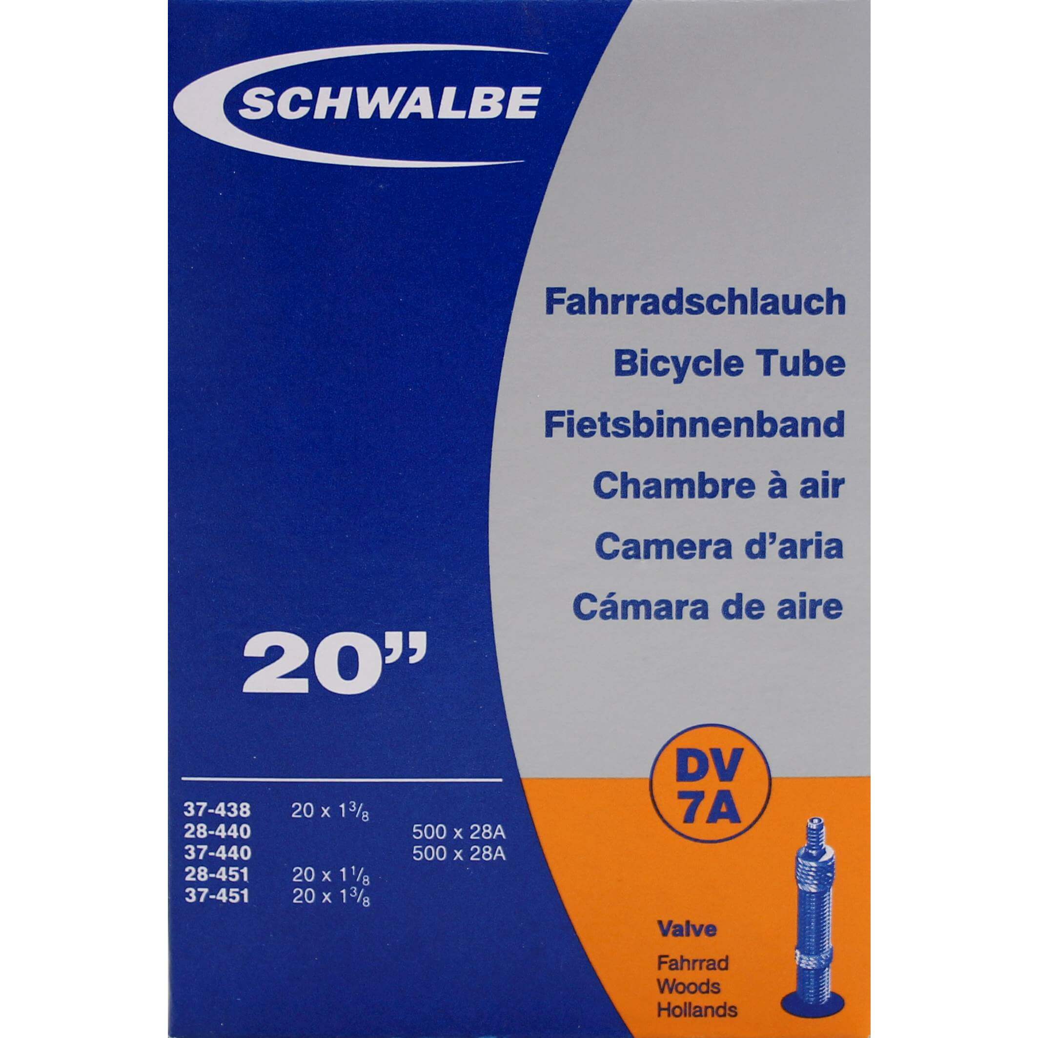 Schwalbe bnb DV7A 20 x 1 3/8 hv 32mm - AE-trading