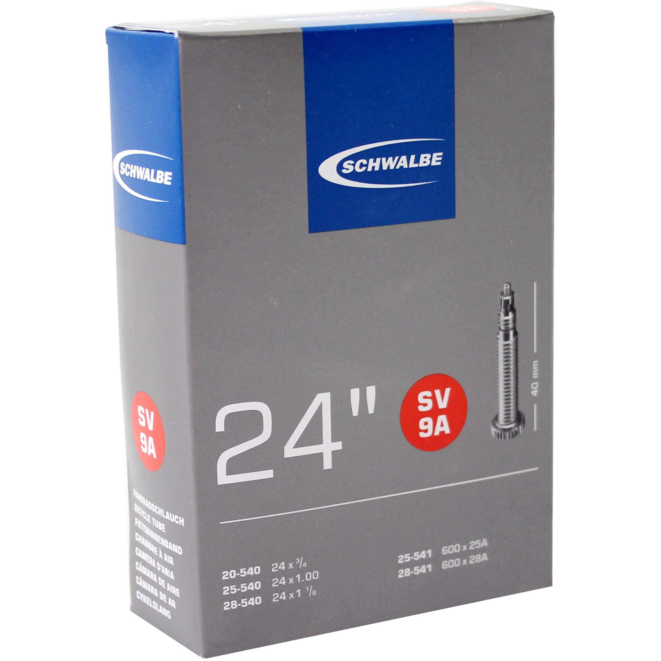 Schwalbe bnb SV9A 24 x 3/4 - 1 1/8 fv 40mm - AE-trading