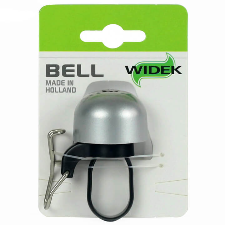 Widek bel Paperclip mini zilver op krt - AE-trading