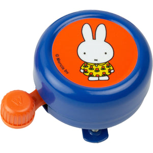 Widek kinderbel Nijntje met bloemjurk blauw op kaart - AE-trading