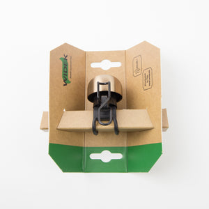 Widek bel Paperclip mini XXL nz PVD rood koper op kaart - AE-trading