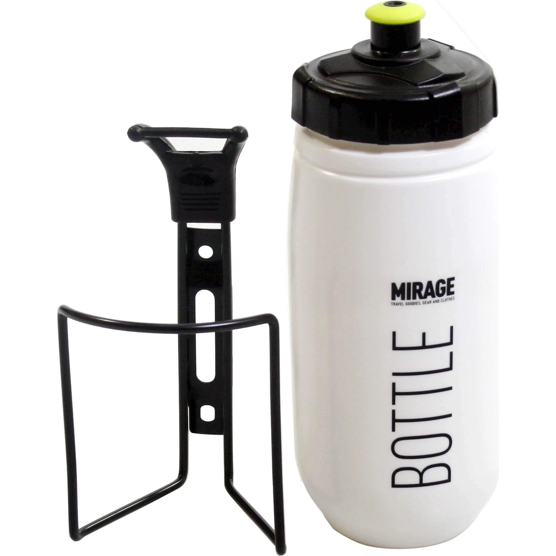 Mirage bidon met houder 600cc wit - AE-trading