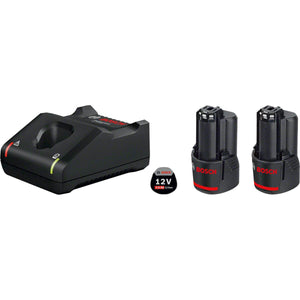 Bosch Prof startset 12V 2 accus 2.0 Ah en lader - AE-trading