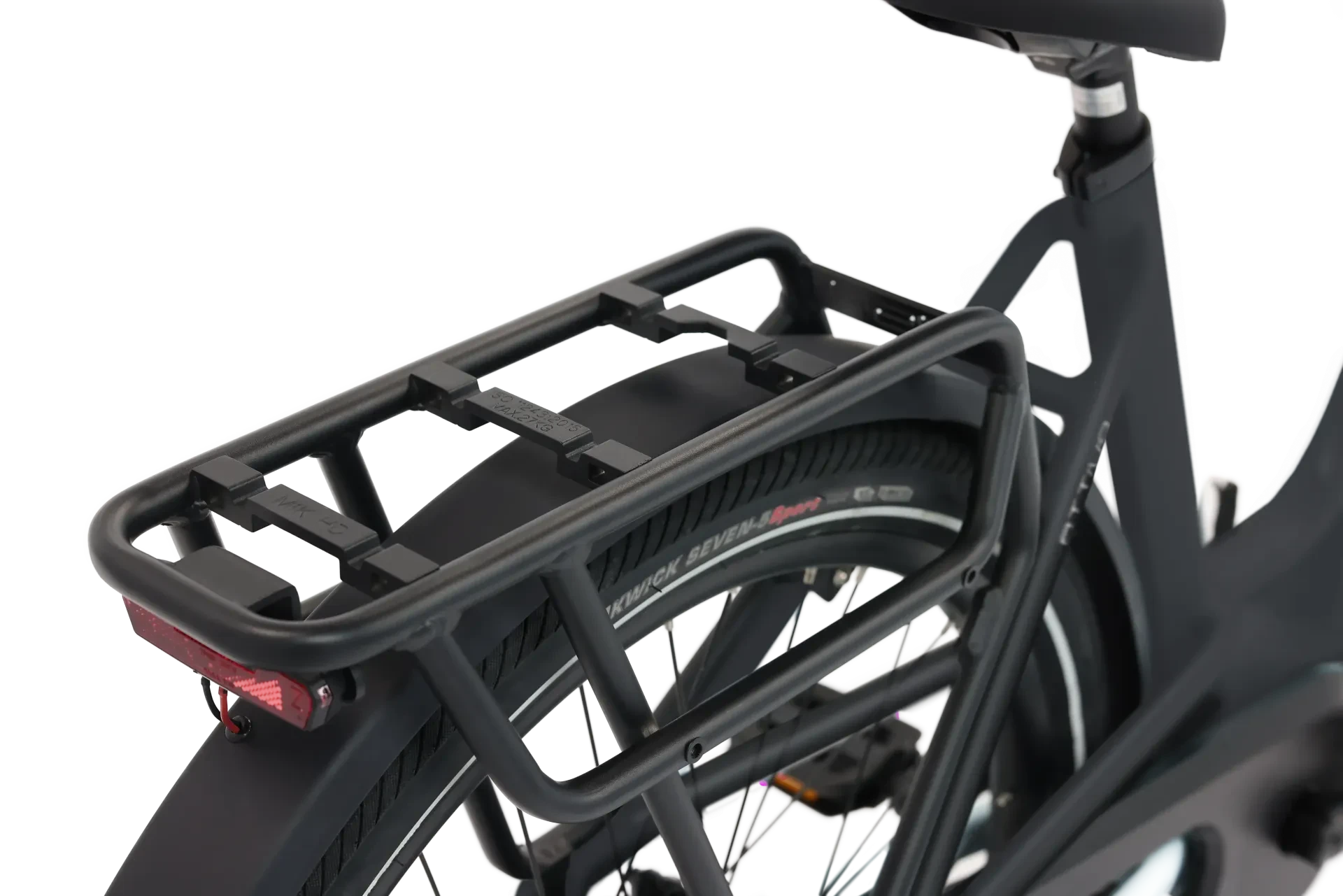 BSP Attivo Black Matt 55 cm – Elektrische Stadsfiets – Bafang M410 – 520 Wh - AE-trading