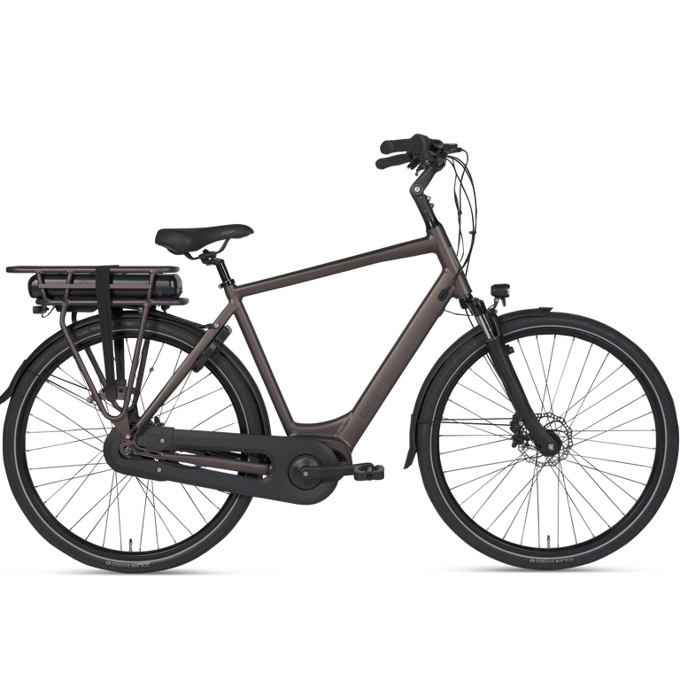 BSP Brazz Men Elektrische fiets herenfiets E-Bike M 56 CM- Dark Oak - AE-trading