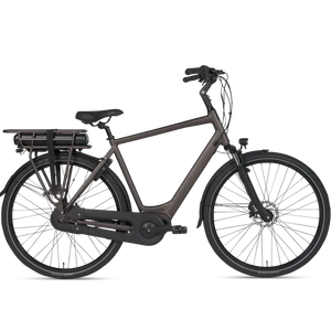 BSP Brazz Men Elektrische fiets herenfiets E-Bike- 600Wh - M 56 CM- Dark Oak - AE-trading