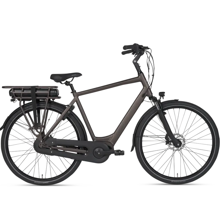 BSP Brazz Men Elektrische fiets herenfiets E-Bike- 600Wh - M 56 CM- Dark Oak - AE-trading
