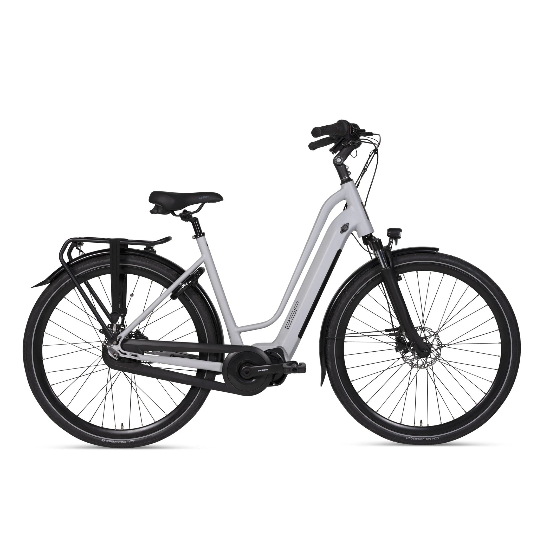 BSP Musa Woman M – Elektrische Stadsfiets 28 inch – 52 cm – Shimano Steps 6100 – 504Wh Accu – Shimano Nexus 7 – Moon Stone - AE-trading
