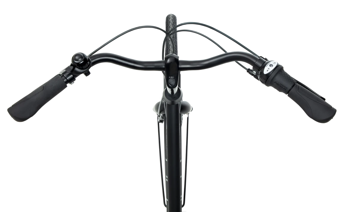 BSP O-Seven N7 Damesfiets Onyx Zwart M - Moderne Stadsfiets en Woon-Werk Fiets - AE-trading