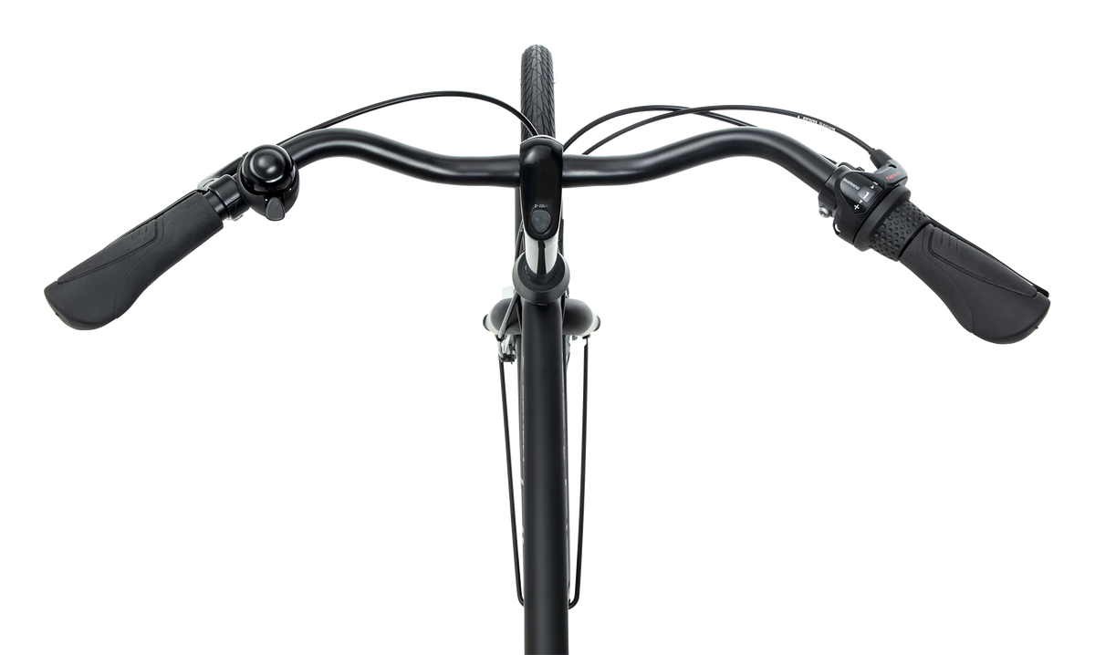 BSP O-Seven N7 Herenfiets Onyx Zwart L Moderne Alleskunner Stadsfiets - AE-trading