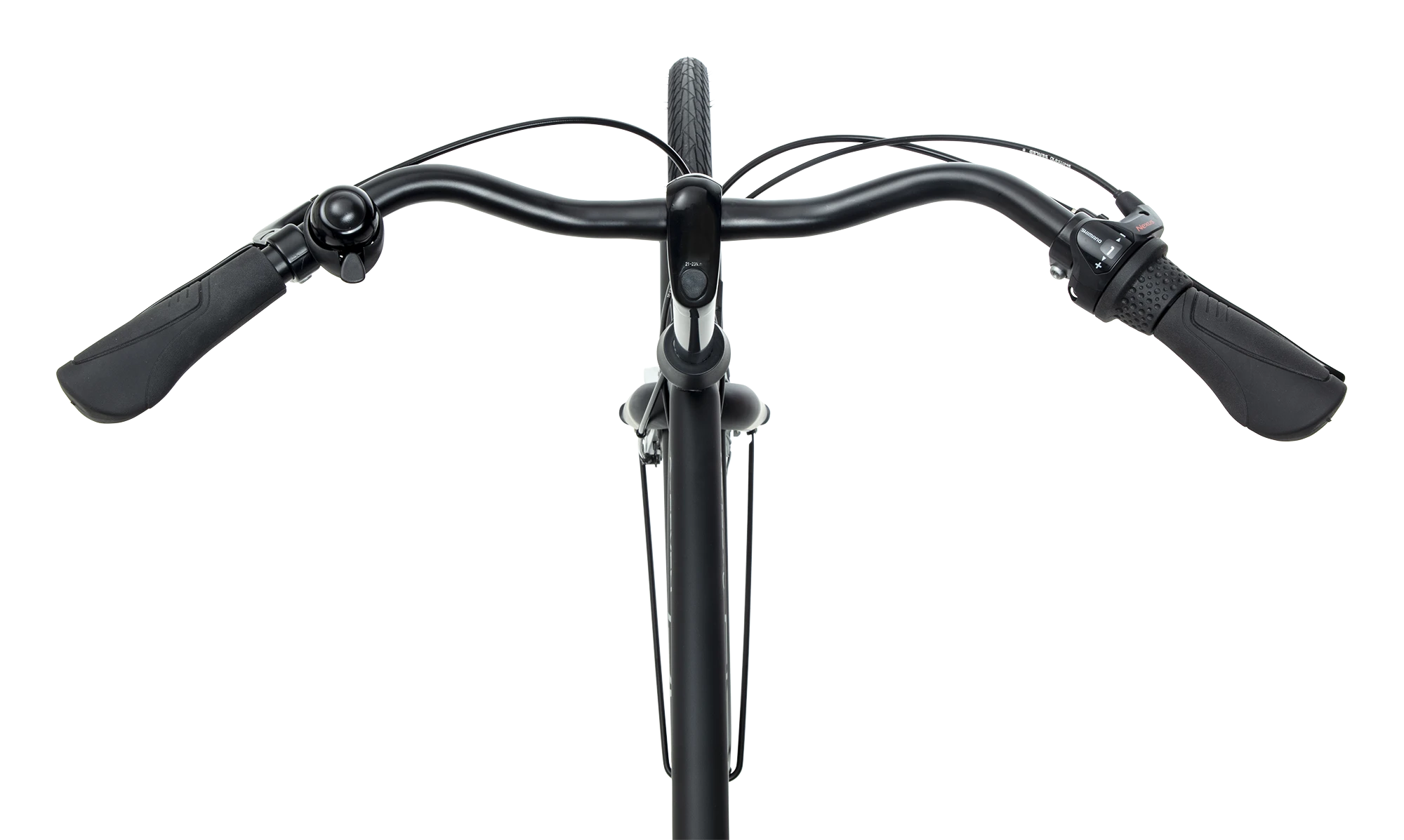 BSP O-Seven N7 Herenfiets Onyx Zwart L Moderne Alleskunner Stadsfiets - AE-trading