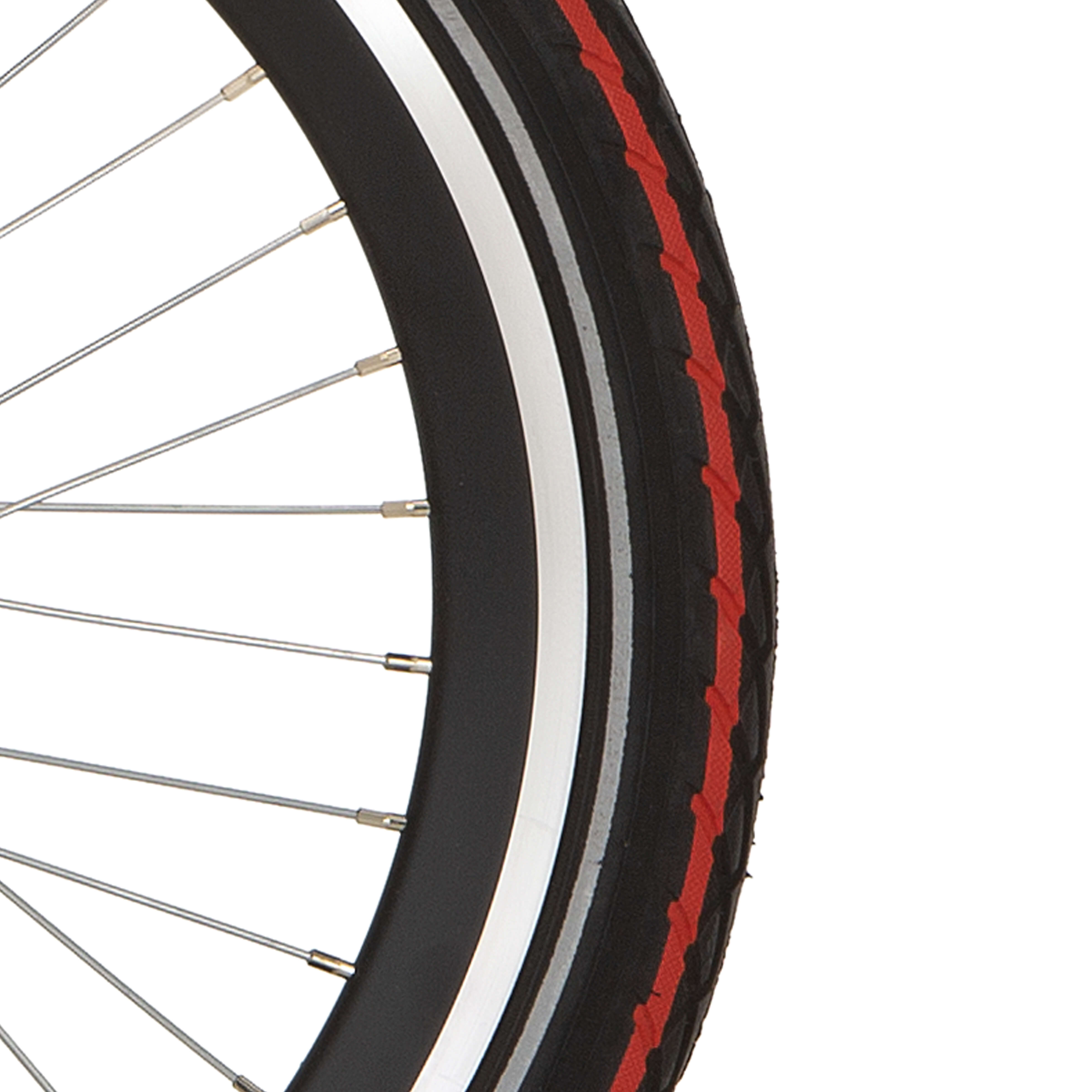 Deli Tire btb SA-206 20 x 1.75 zw rode streep refl - AE-trading
