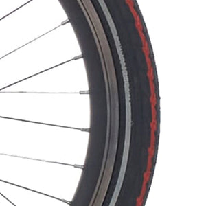 Deli Tire btb SA-206 22 x 1.75 zw oranje streep refl - AE-trading